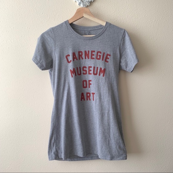 Tops Carnegie Museum Of Art Cmoa Gray Tee Shirt Poshmark Tops Carnegie Museum Of Art Cmoa Gray Tee Shirt Poshmark